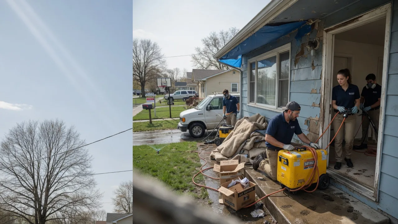 Basement Flood Cleanup in Grasston, MN near me